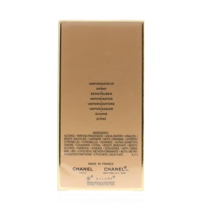 Chanel Allure Edt for Women 1.7oz