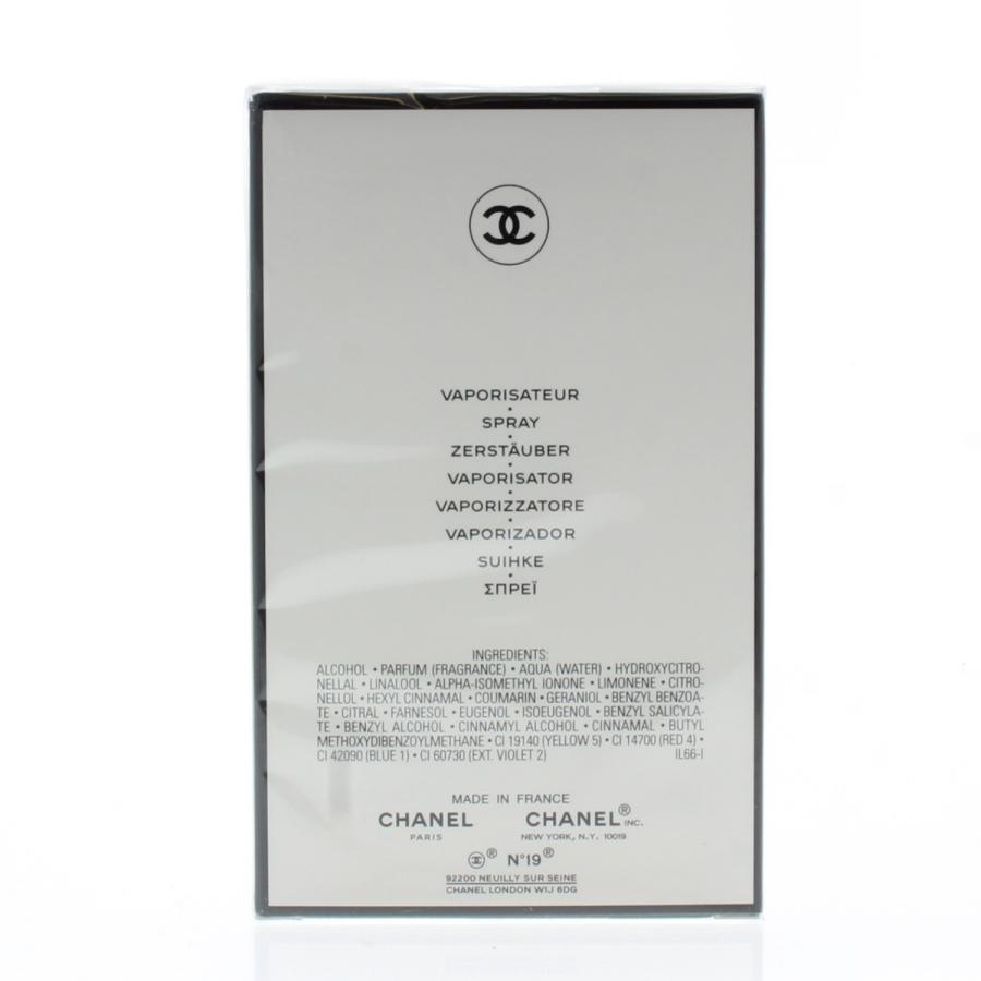 Chanel No.19 Poudre Eau de Parfum Spray for Women 3.4oz/100ml