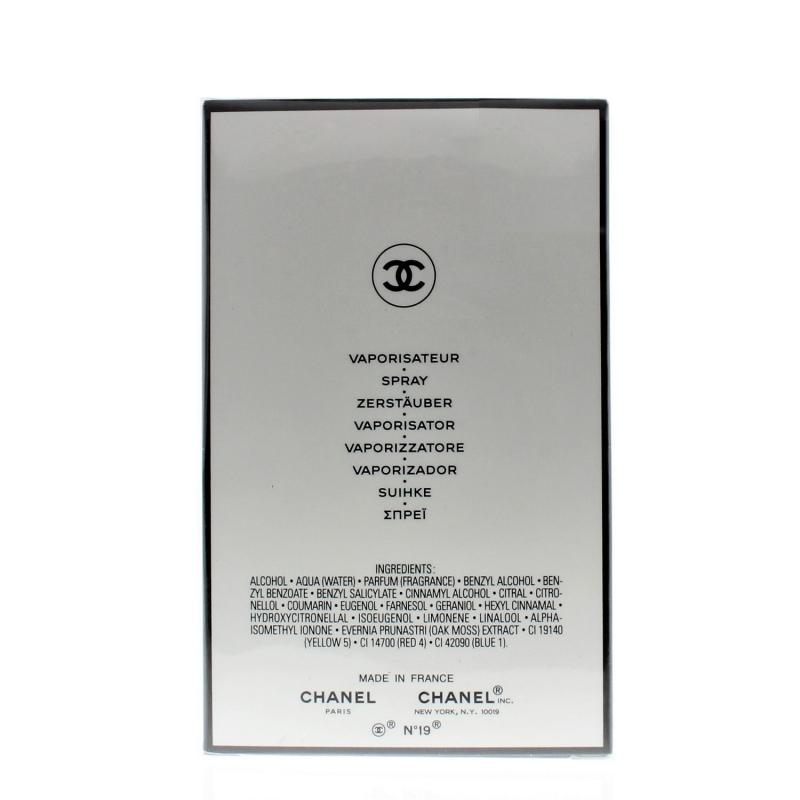 Chanel No.19 Edp for Women 3.4oz
