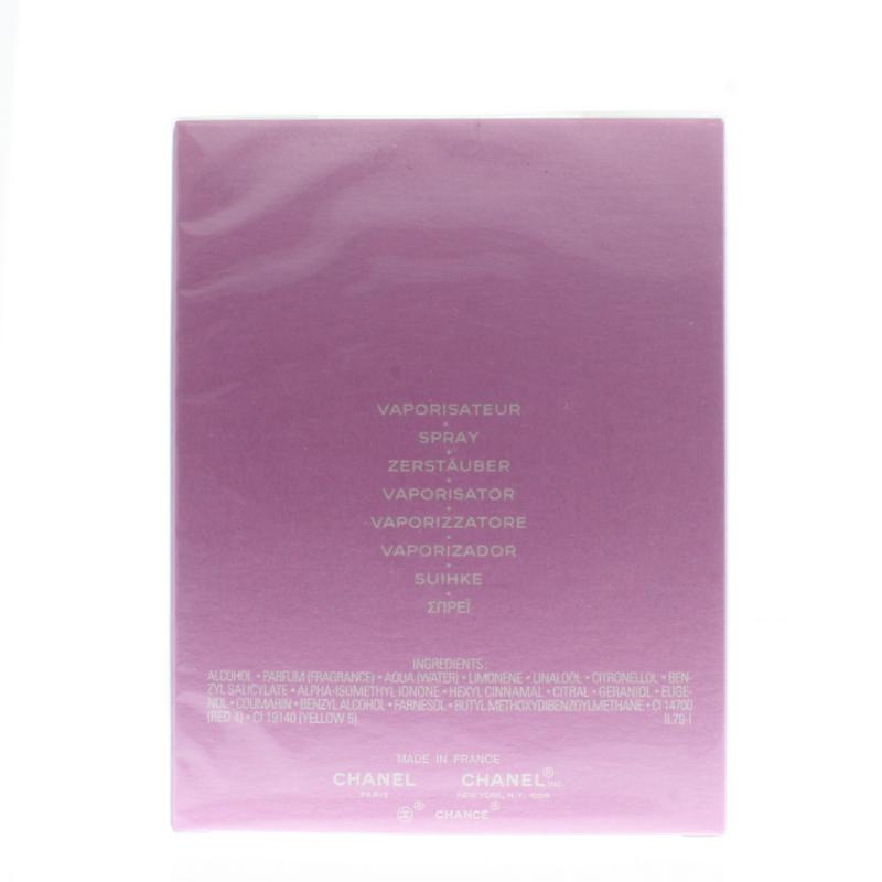 Chanel Chance Eau Vive Edt for Women 3.4oz