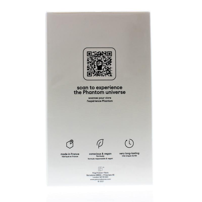 Paco Rabanne Phantom Edt Spray for Men 100ml/3.4oz