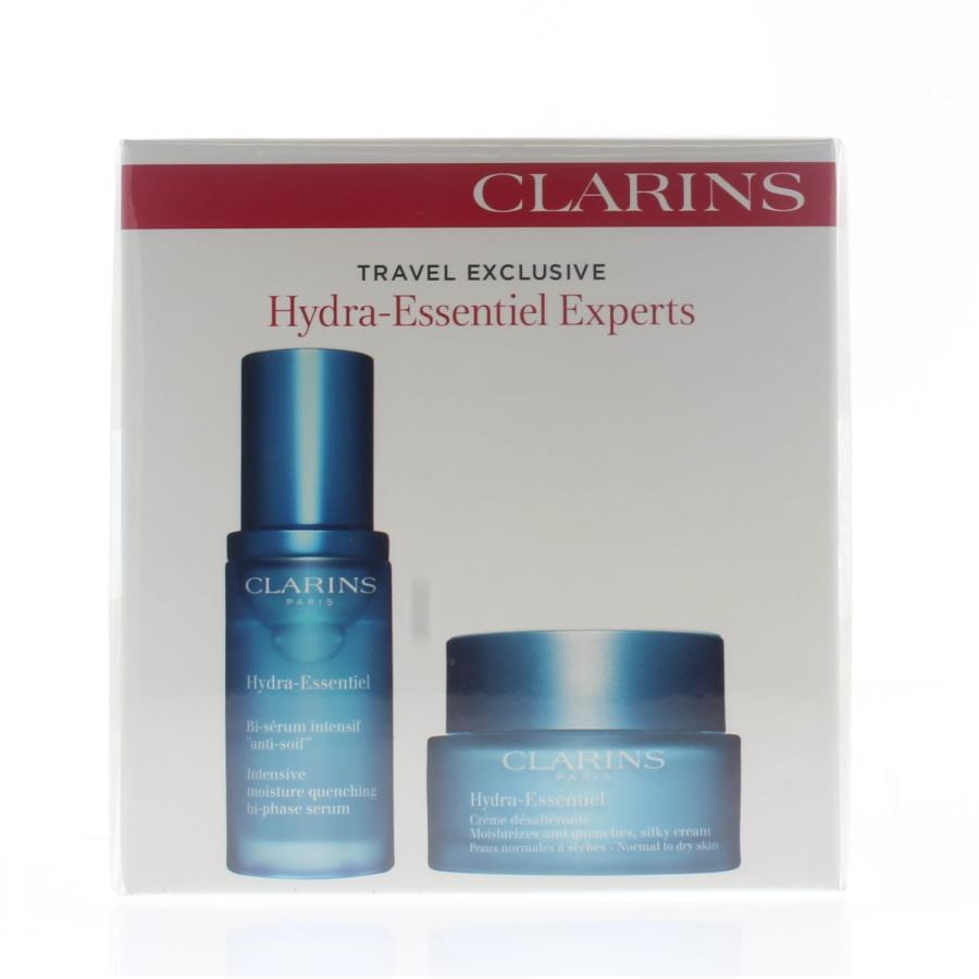 Clarins Hydra Essential Experts Travel Duo (Creme 50ml/1.7oz Bi-Serum 30ml/1oz)