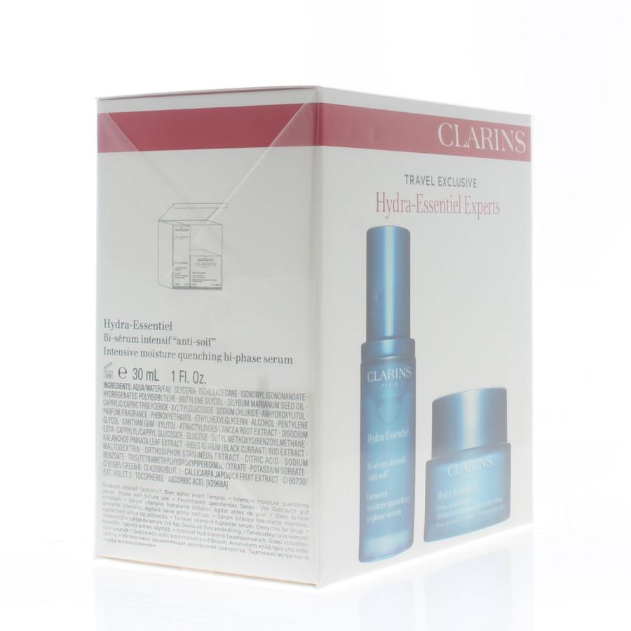 Clarins Hydra Essential Experts Travel Duo (Creme 50ml/1.7oz Bi-Serum 30ml/1oz)