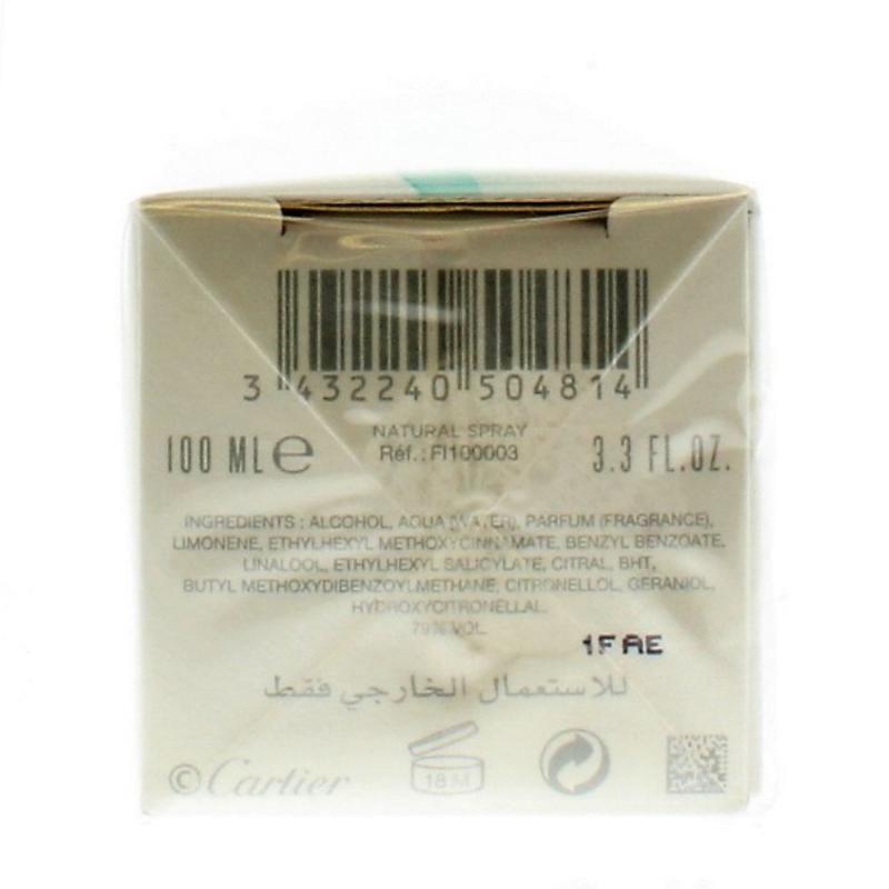 Rivieres de Cartier Luxuriance Edt Spray for Men 3.3oz