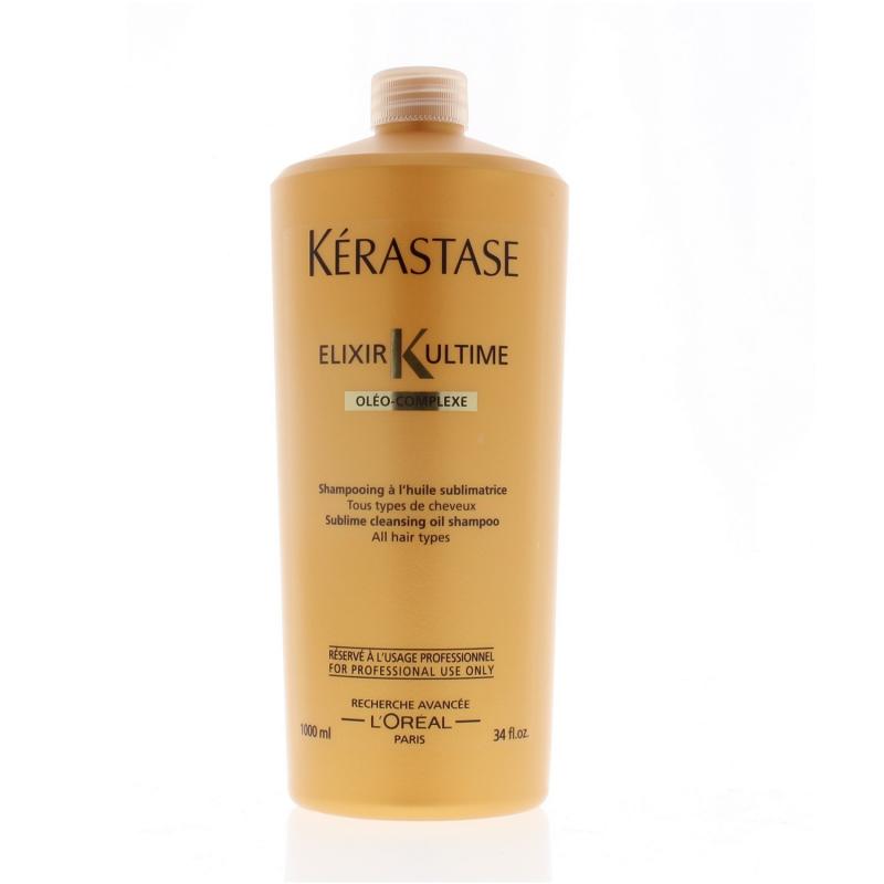 Kerastase Elixir Ultime Sublime Cleansing Oil Shampoo 34oz