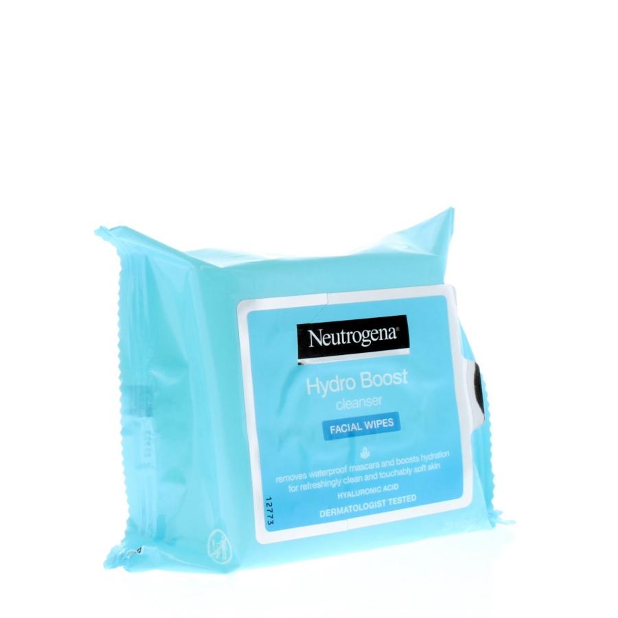 Neutrogena Hydro Boost Cleanser Facial Wipes (25 Wipes)
