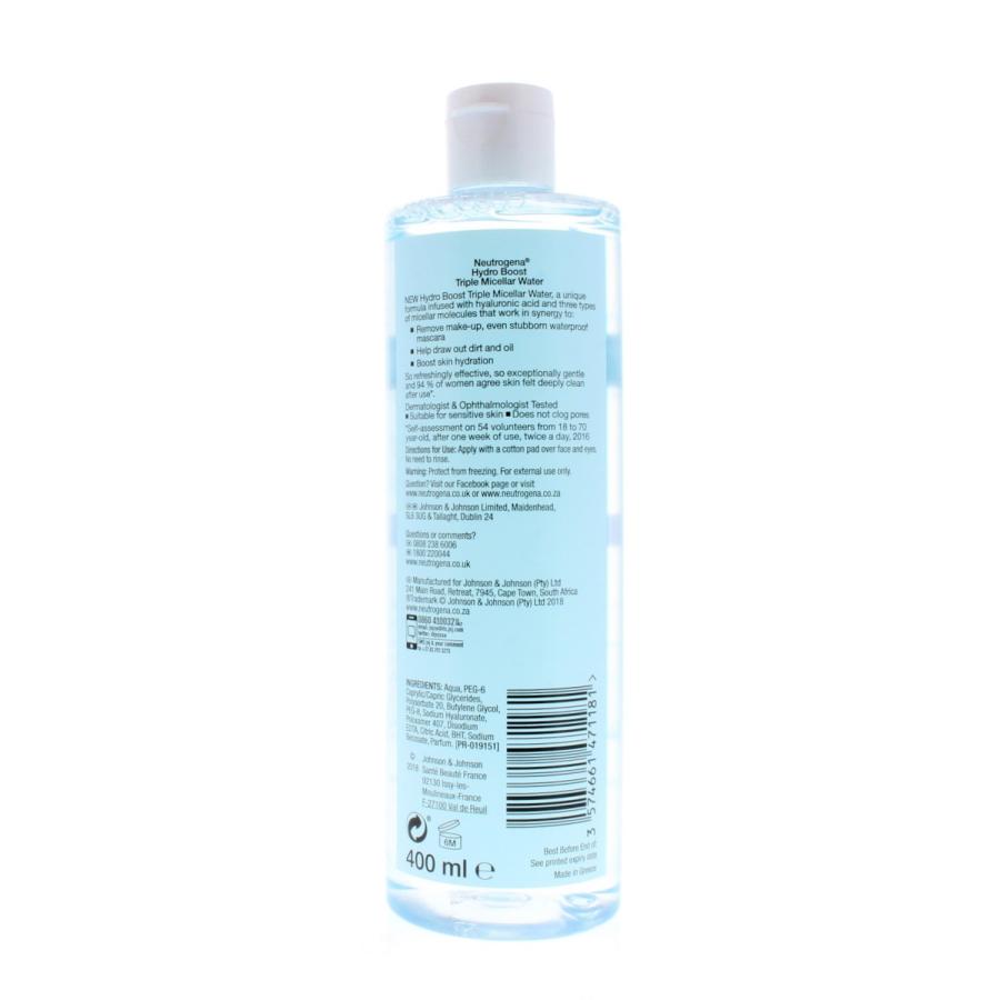 Neutrogena Hydro Boost Triple Micellar Water 400ml