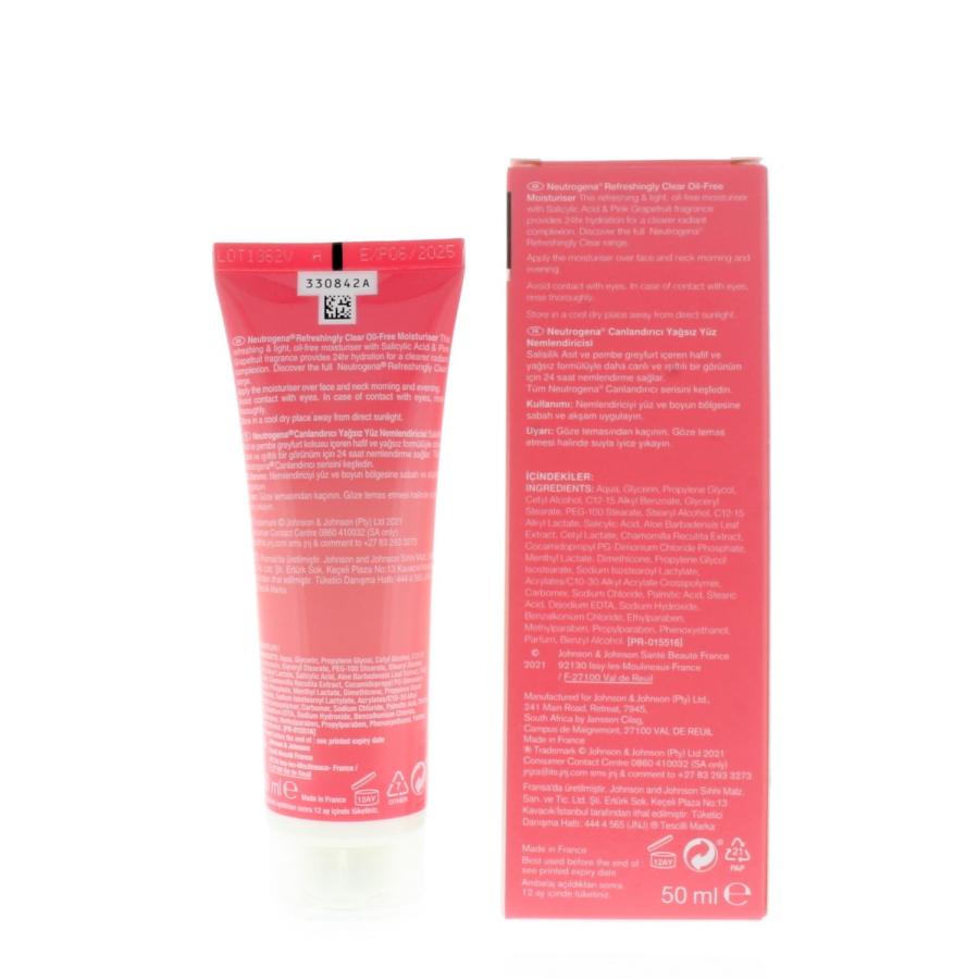 Neutrogena Refreshingly Clear Oil-Free Moisturiser 50ml