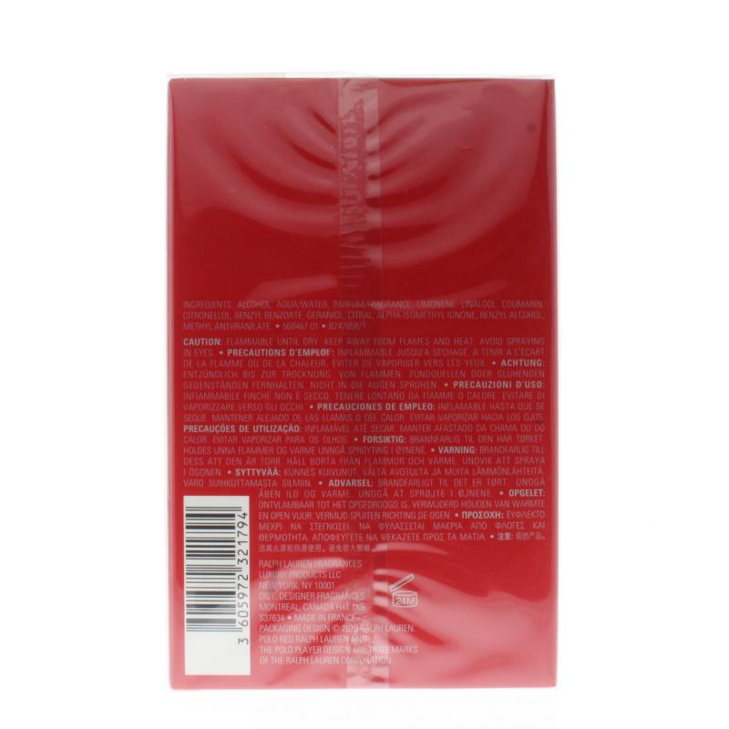 Polo Ralph Lauren Red EDP Spray for Men 125ml/4.2oz