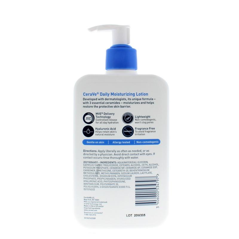 CeraVe Daily Moisturizing Lotion for Normal to Dry Skin 16oz