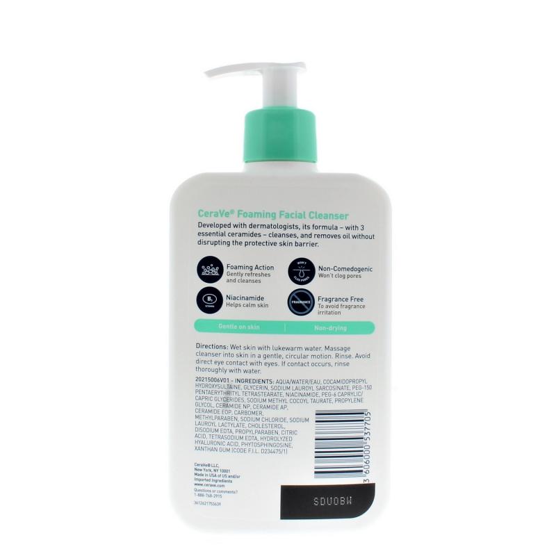 CeraVe Foaming Facial Cleanser
