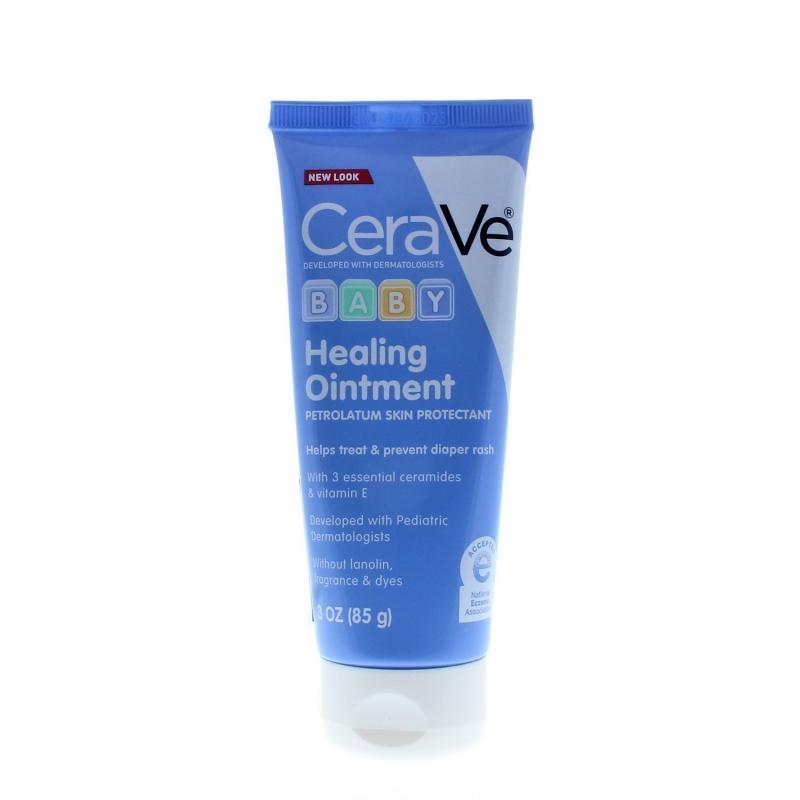 CeraVe Baby Healing Ointment Petrolatum Skin Protectant 3oz