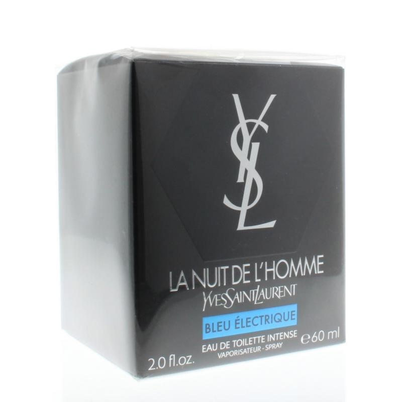 YSL La Nuit De L'Homme Bleu Electrique Edt Intense Spray 2oz