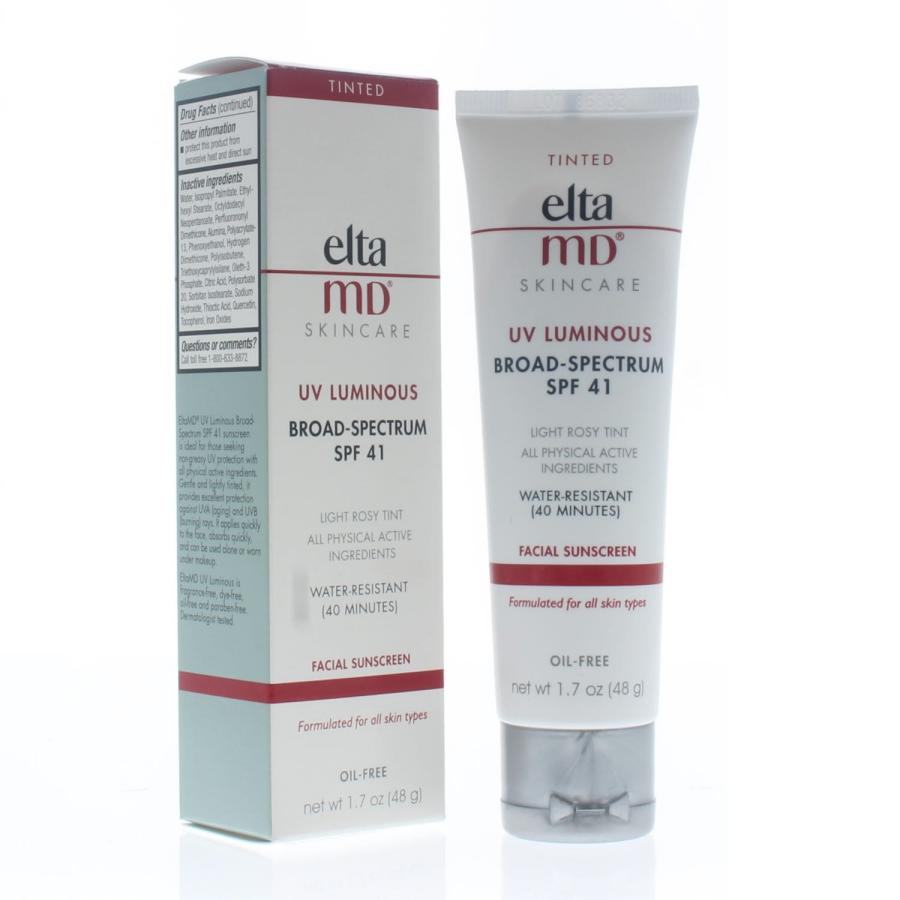 EltaMD UV Luminous Broad Spectrum SPF 41 Tinted Facial Sunscreen 50ml/1.7oz