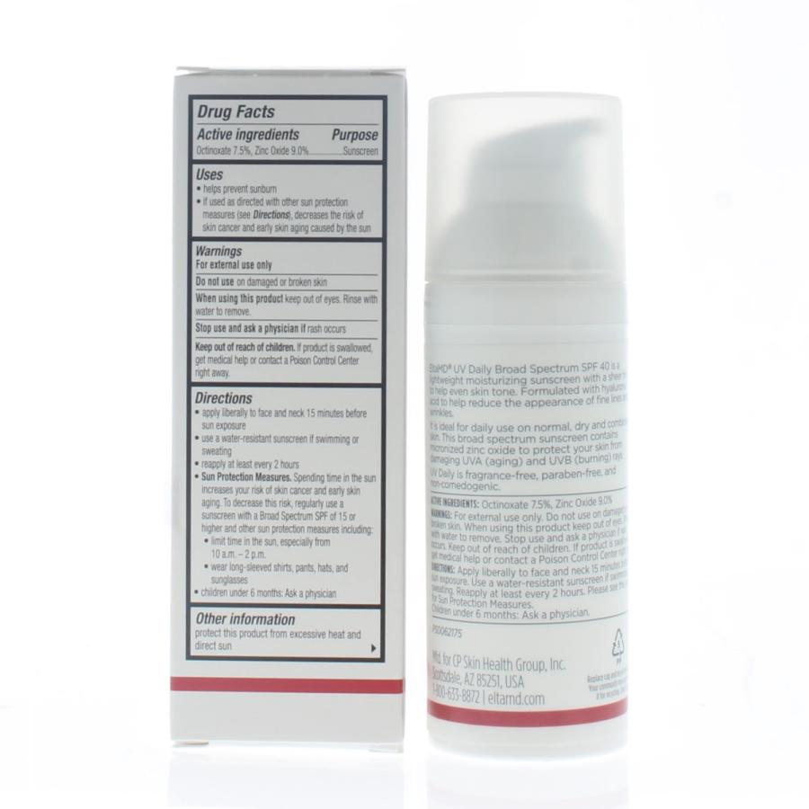 EltaMD UV Daily SPF 40 Tinted Face Sunscreen 48g/1.7oz