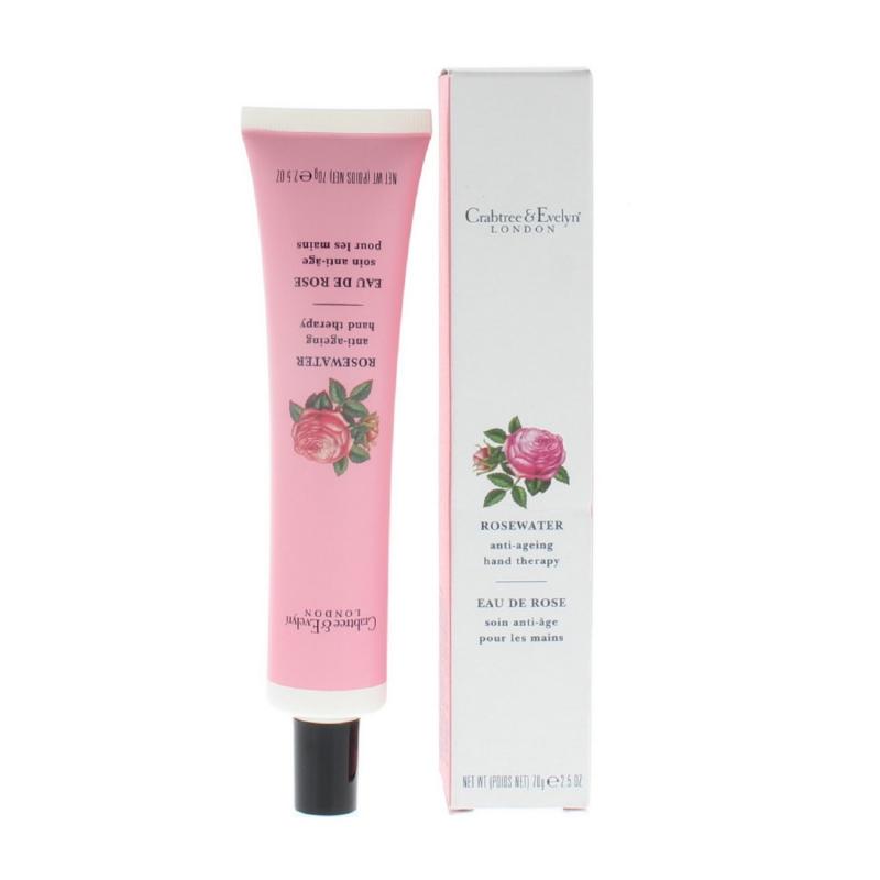 Crabtree & Evelyn Rosewater Anti Aging Hand Therapy 2.5oz
