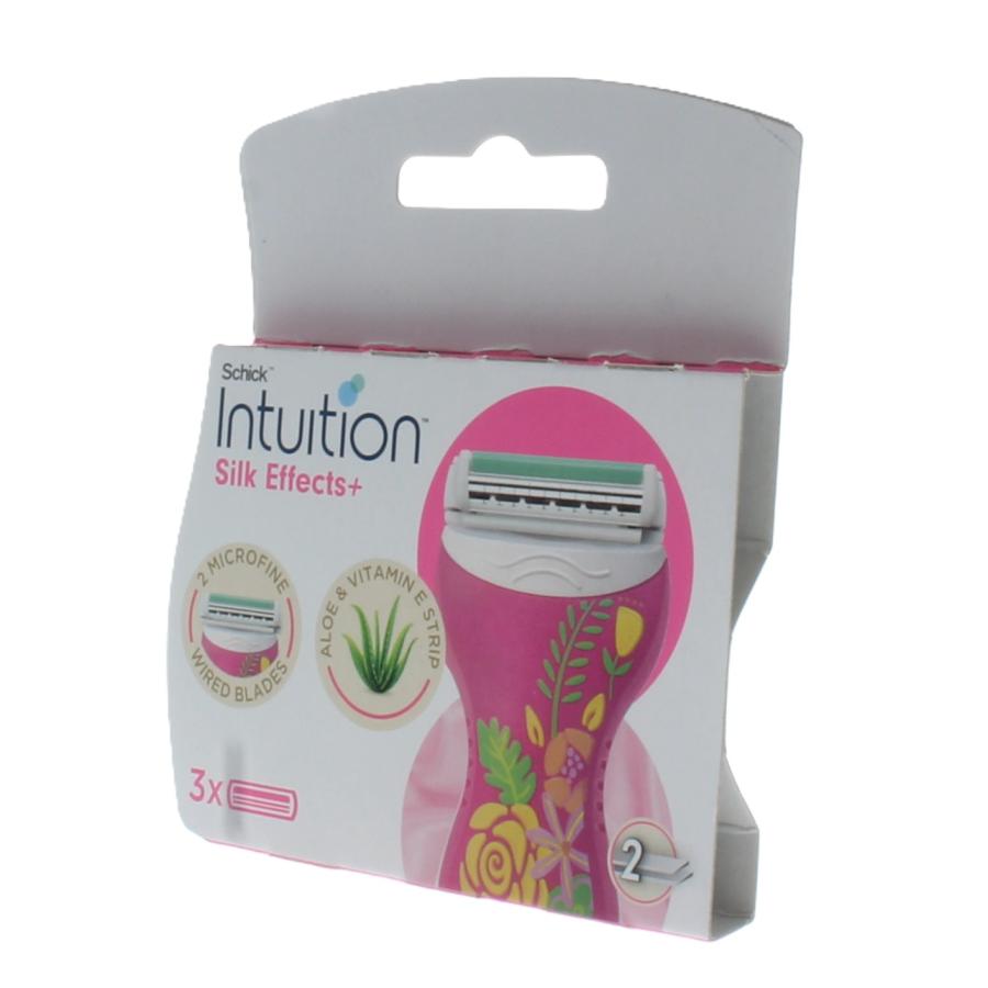 Schick Silk Effects+Plus Refill Cartridges 3 Counts