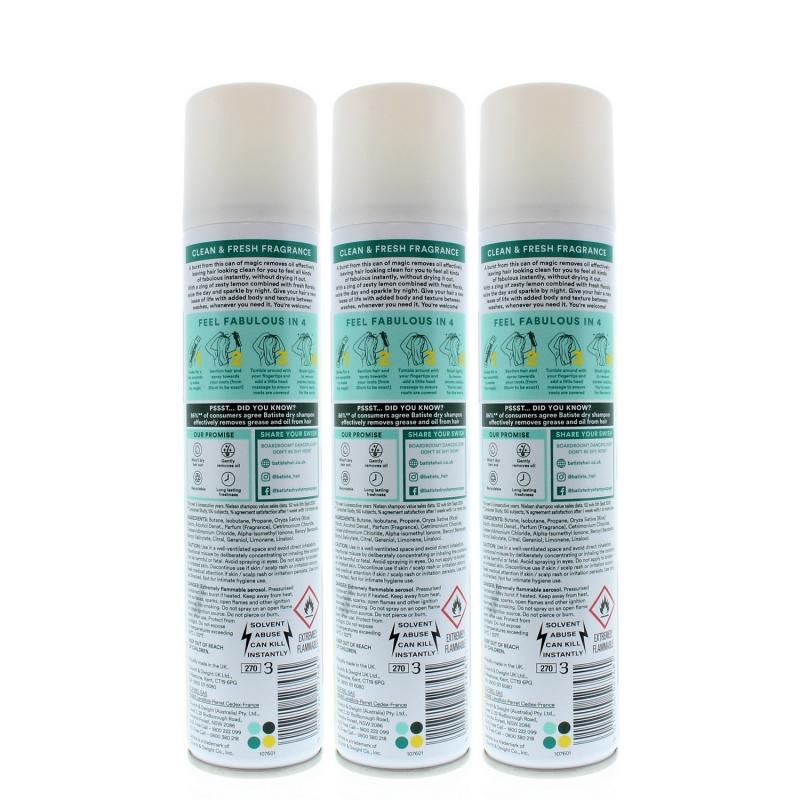 Batiste Instant Hair Refresh Dry Shampoo