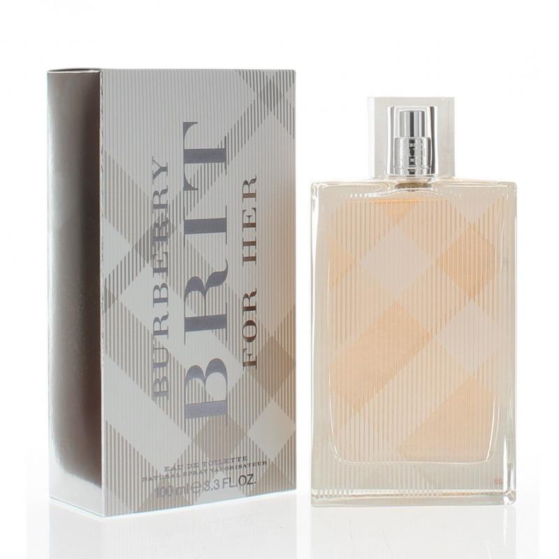 Burberry Brit Eau De Toilette Spray For Women 3.3oz