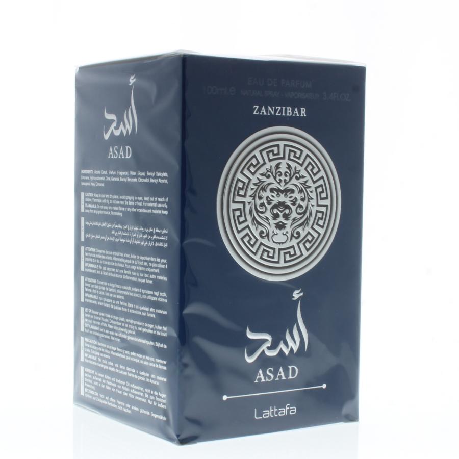 Lattafa Asad Zanzibar Eau De Parfum Spray for Men 100ml/3.4oz