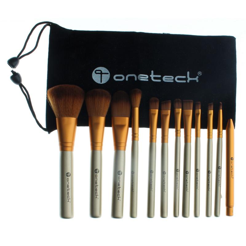 Oneteck Cosmetic Make-Up Brush Set 12pcs