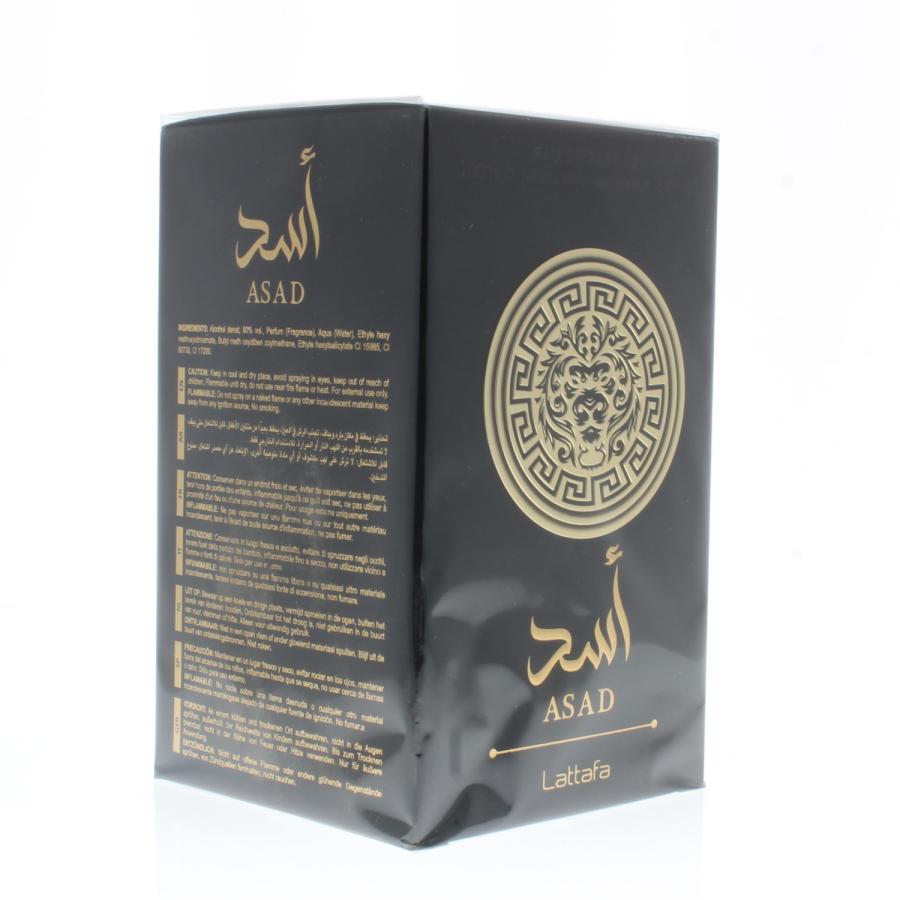 Lattafa Asad Eau De Parfum Spray for Men 100ml/3.4oz
