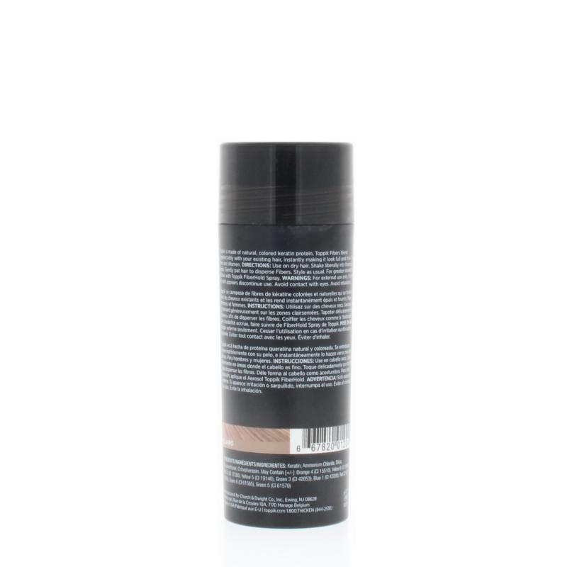 Toppik Hair Building Fibers Economy Light Brown 27.5g/0.97oz