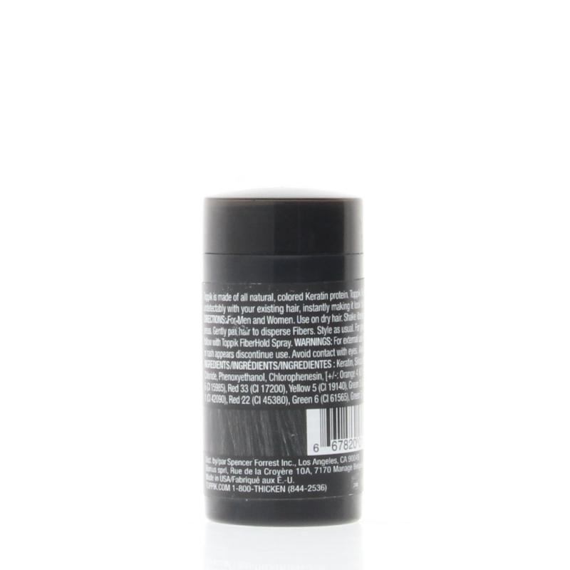 Toppik Hair Building Fibers Travel Black 3g/0.11oz