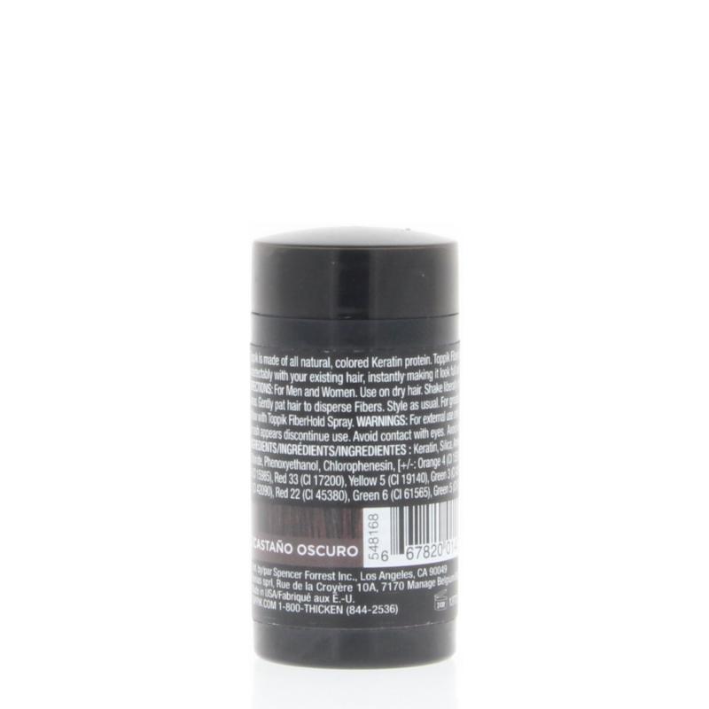 Toppik Hair Building Fibers Travel Dark Brown 3g/0.11oz