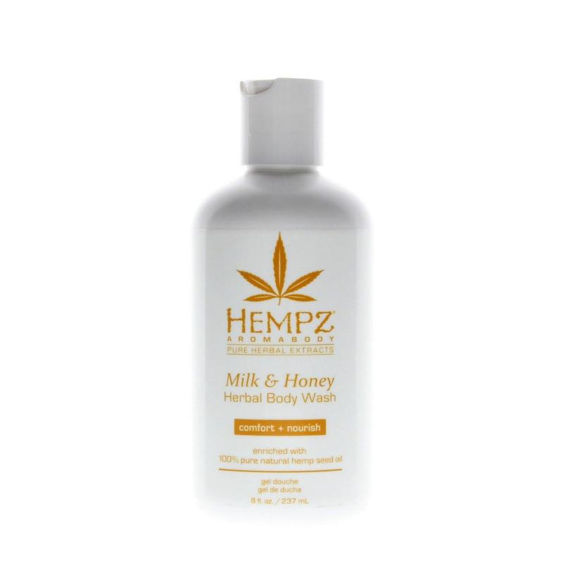 Hempz Aromabody Milk & Honey Herbal Body Wash 8oz