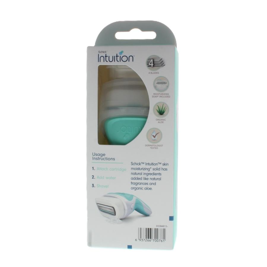 Schick Intuition Sensitive Care Razor with 2 Refill Blades
