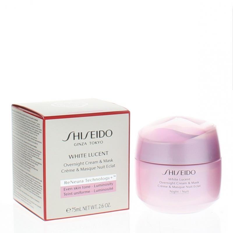 Shiseido White Lucent Overnight Cream & Mask 2.6oz/75ml