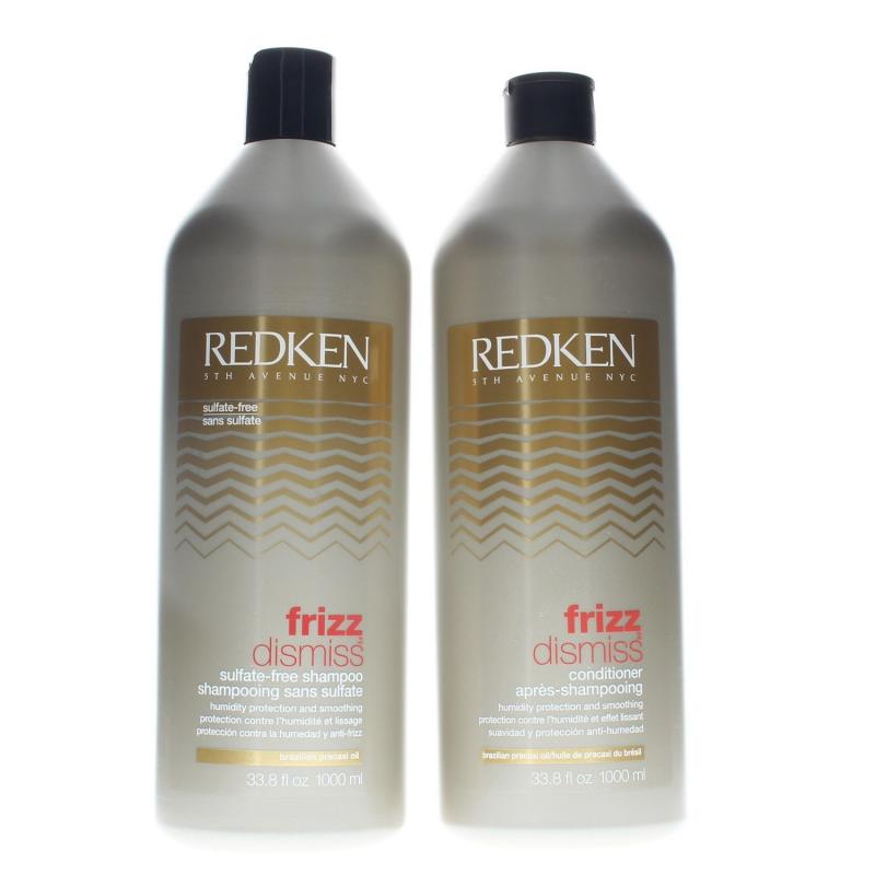 Redken Frizz Dismiss Shampoo and Conditioner 33.8oz/1000ml