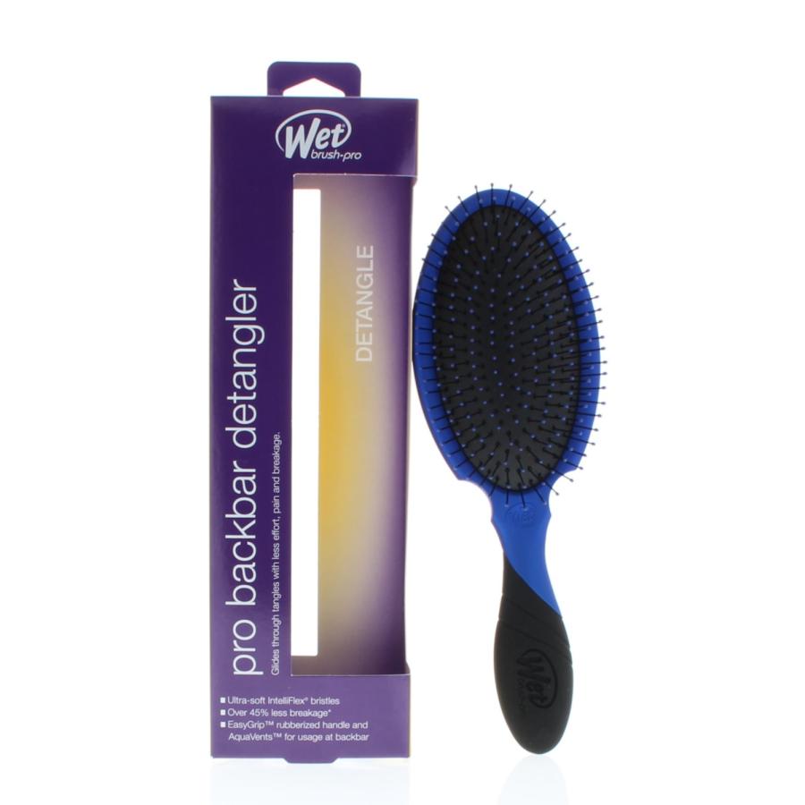 Wet Brush Pro Back Bar Detangler Royal Blue Model# BWP830GXRY