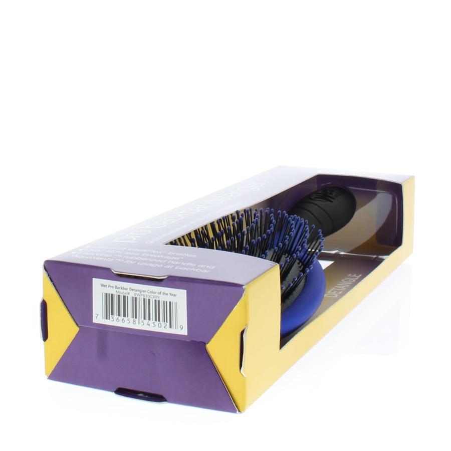 Wet Brush Pro Back Bar Detangler Royal Blue Model# BWP830GXRY