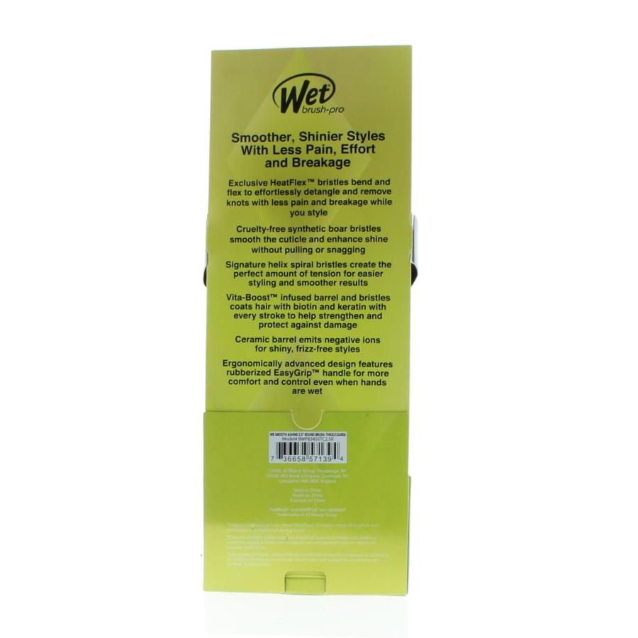 Wet Brush Smooth & Shine 2.5 Roundbrush Thick Model# BWP834SSTC2.5R Wet Brush Smooth & Shine 2.5 Roundbrush Thick Model# BWP834SSTC2.5R