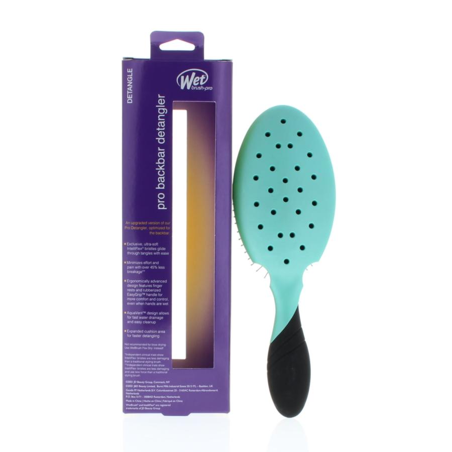 Wet Brush Backbar Detangler Purist Blue Model# BWP830GXBLNW