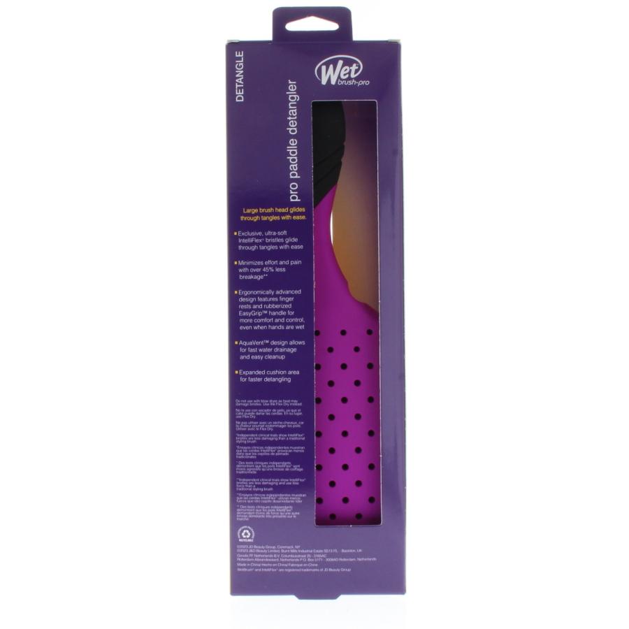 Wet Brush Pro Paddle Detangler Purple Model# BWP831PURPNW