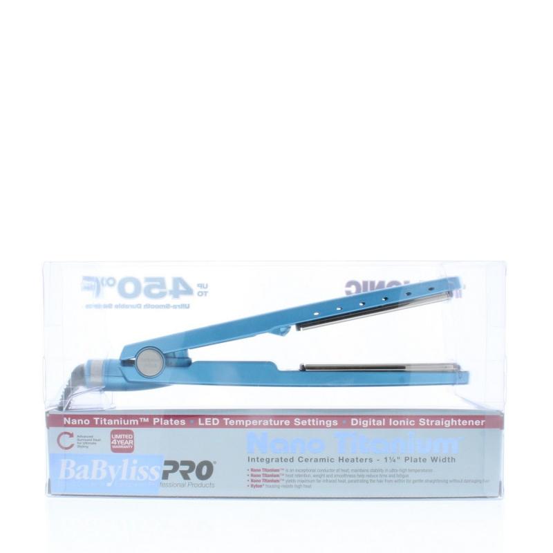 BaBylissPRO Nano Titanium 1 1/4 Ionic Straightener
