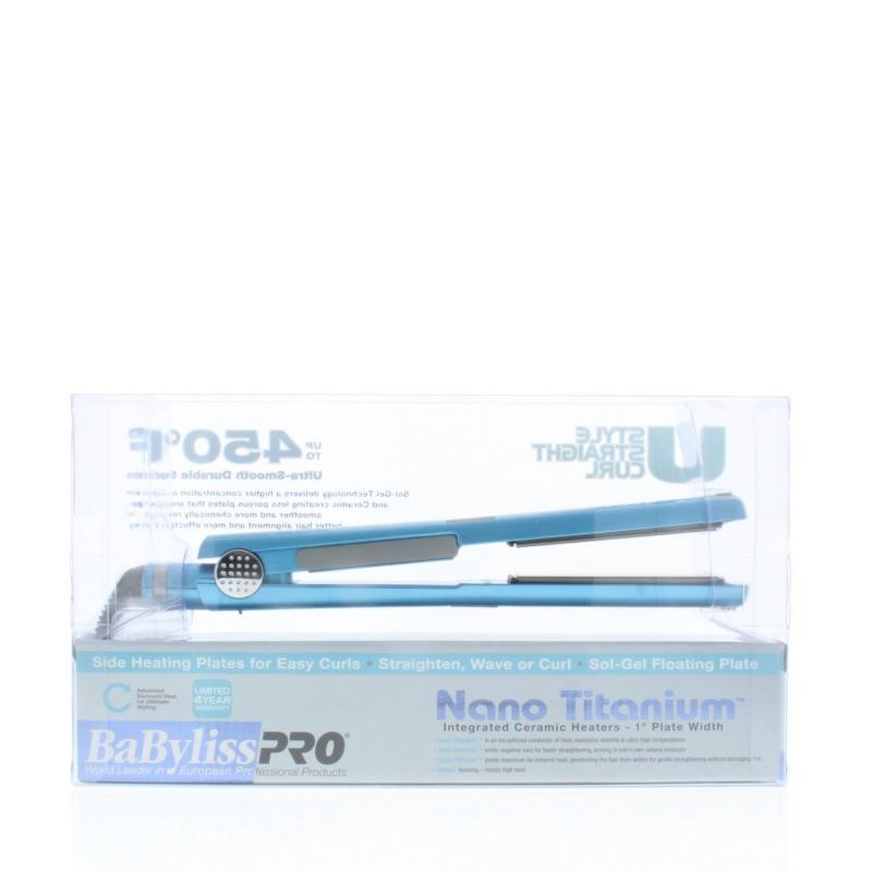 BaBylissPRO Nano Titanium 1 U Styler Model# BABNT2071N
