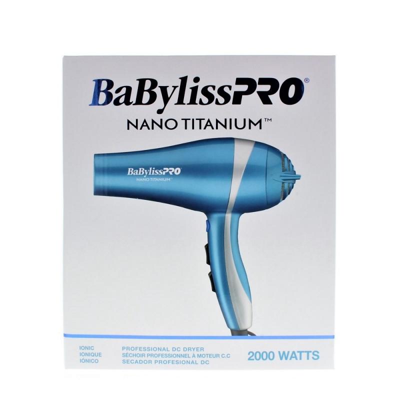 BaBylissPRO Nano Titanium Ionic Professional DC Hair Dryer