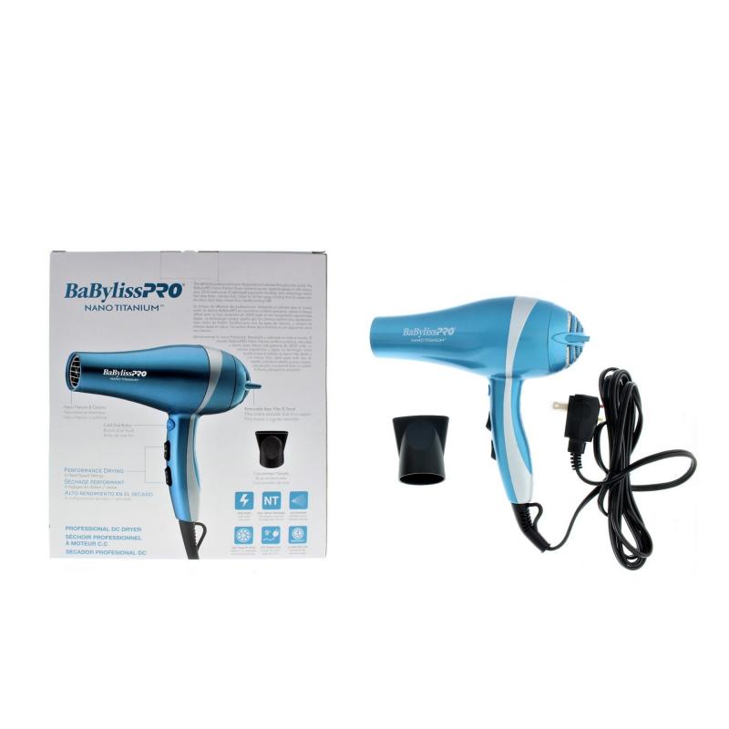 BaBylissPRO Nano Titanium Ionic Professional DC Hair Dryer