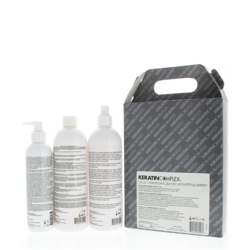 Keratin Advanced Smoothing System 16oz Kit