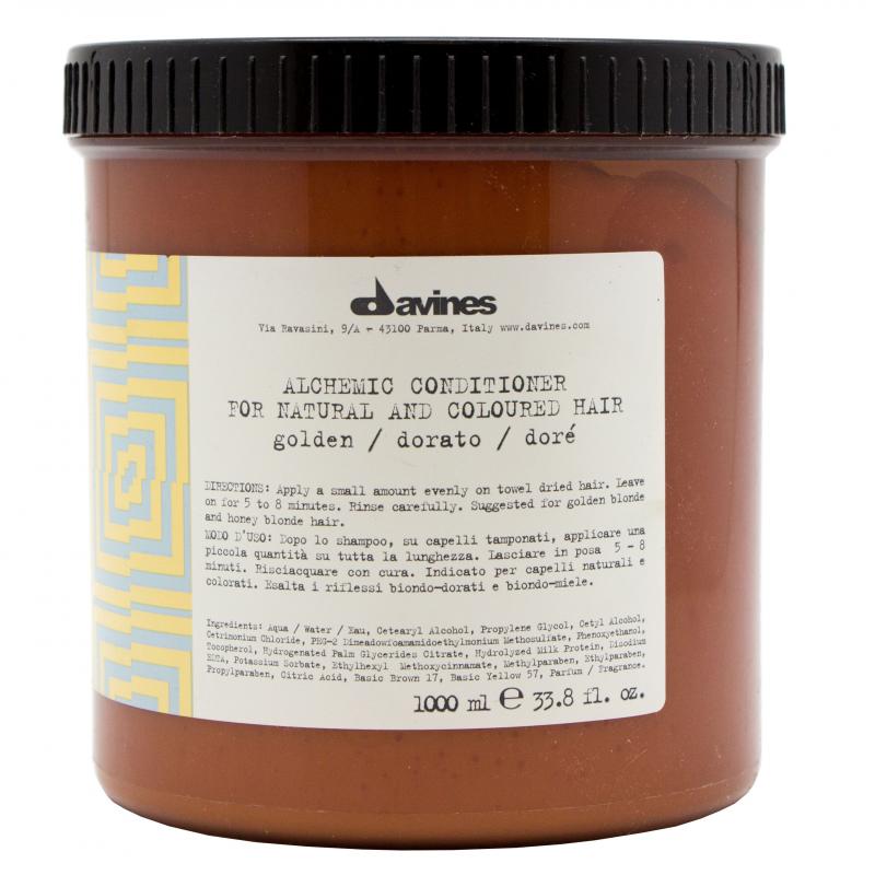 Davines Alchemic Golden Conditioner 1000ml/33.8oz