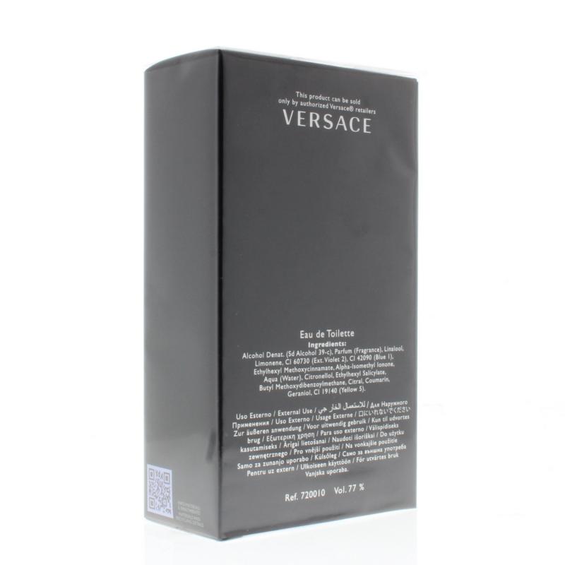 Versace Pour Homme EDT Spray for Men 100ml/3.4oz