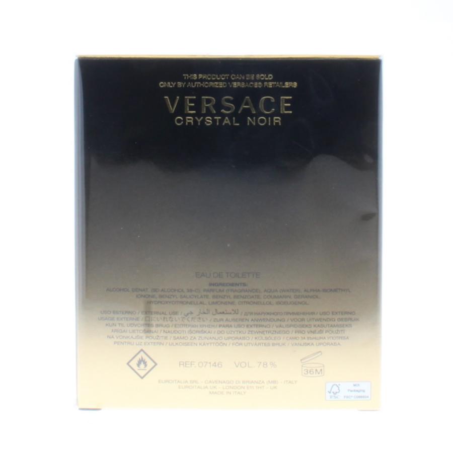 Versace Crystal Noir Eau de Toilette Spray for Women 3oz