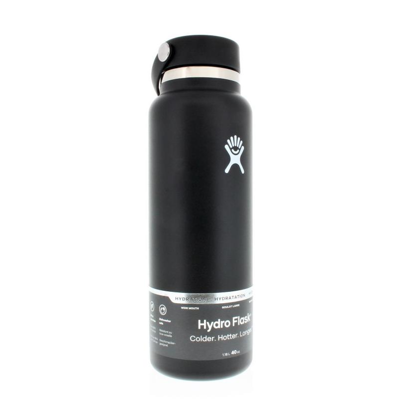 Hydro Flask Wide Mouth Water Bottle 40oz/1.18 Liter