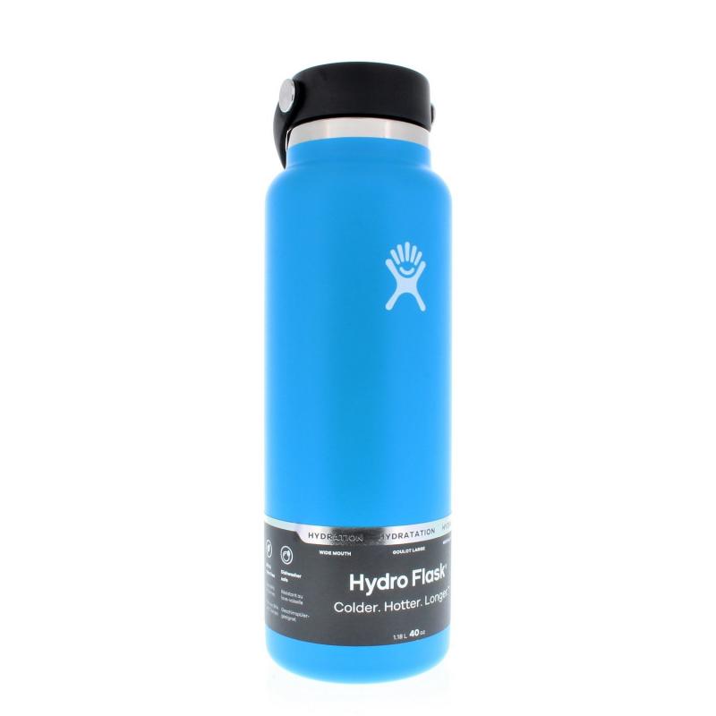 Hydro Flask Wide Mouth Water Bottle 40oz/1.18 Liter