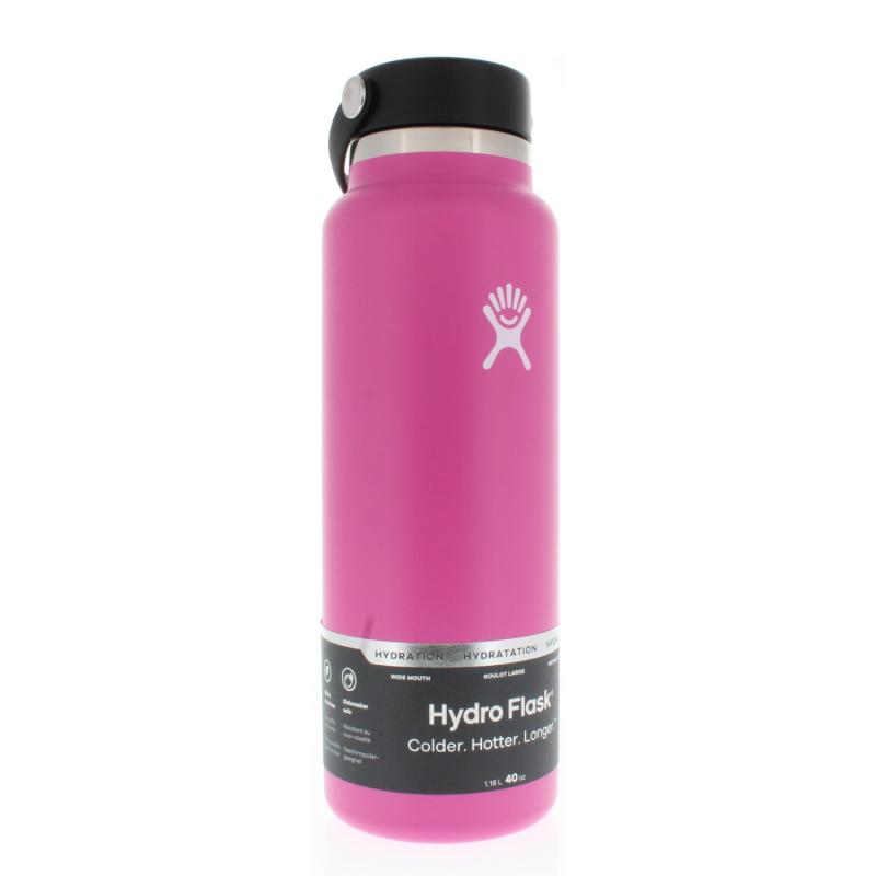 Hydro Flask Wide Mouth Water Bottle 40oz/1.18 Liter