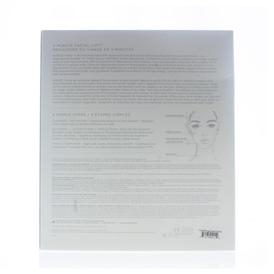 NuFACE Trinity Pro Facial Toning Device (Includes 1.69oz Aqua Gel)